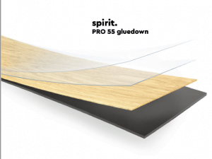Spirit Pro 55 Glue down Aufbau
