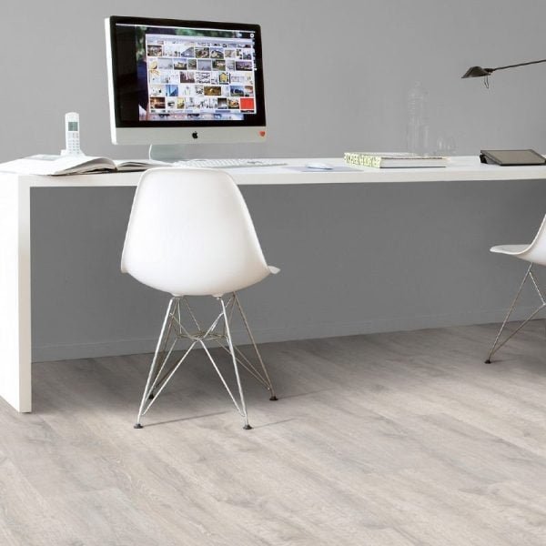 Eiche Altholz weiß patiniert Classic Quick Step Laminat | CLM1653