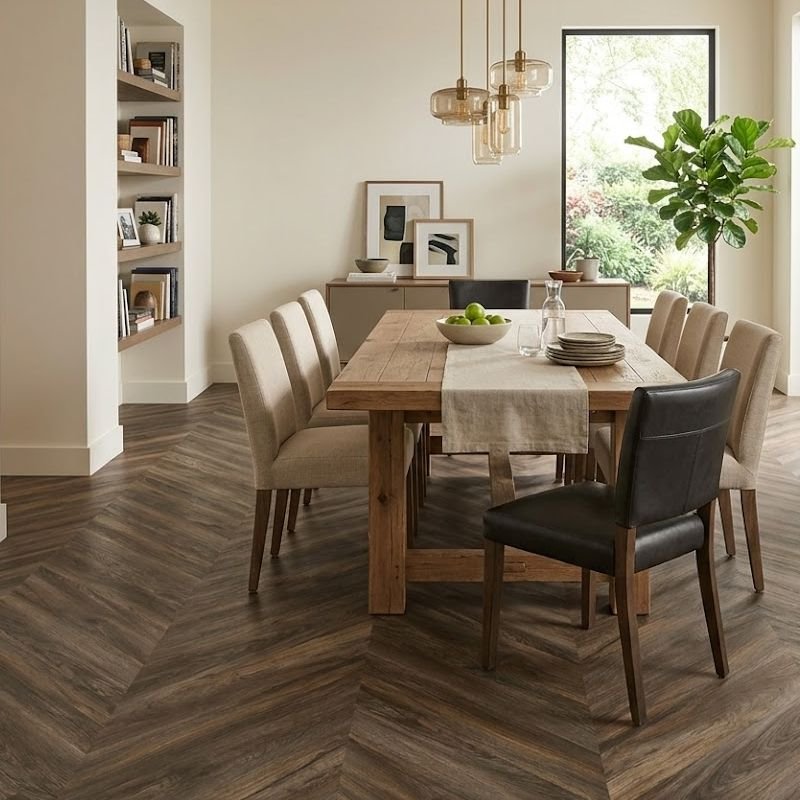 JOKA Design 555 Evolut Chevron 5806 Mus oak